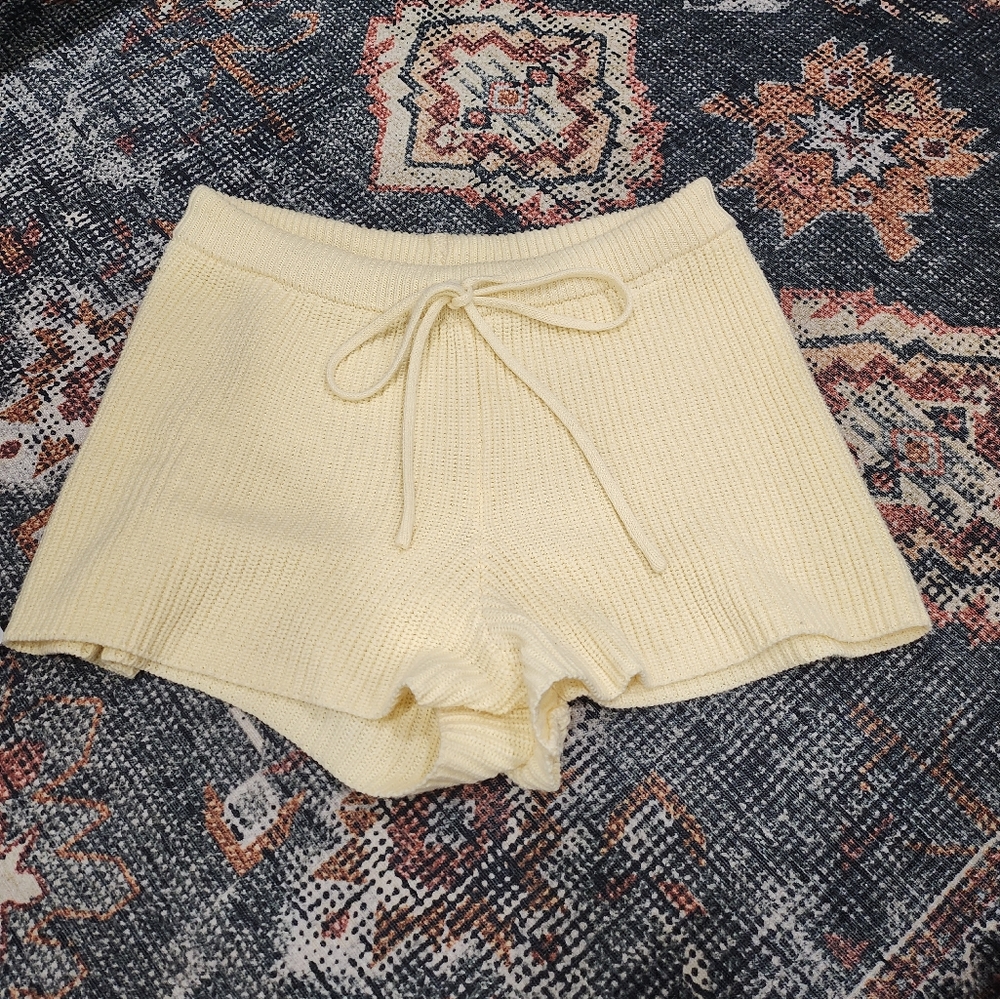 Yellow shorts